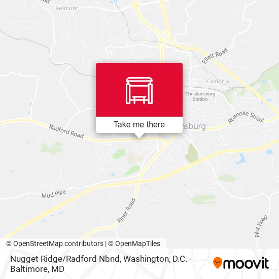 Nugget Ridge/Radford Nbnd map