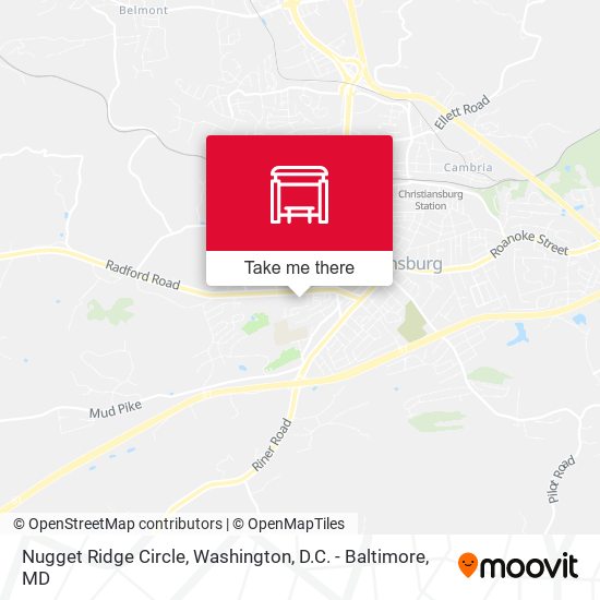 Mapa de Nugget Ridge Circle