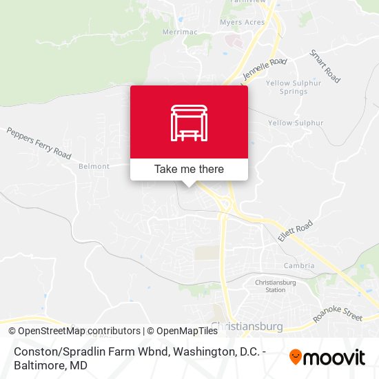 Conston/Spradlin Farm Wbnd map