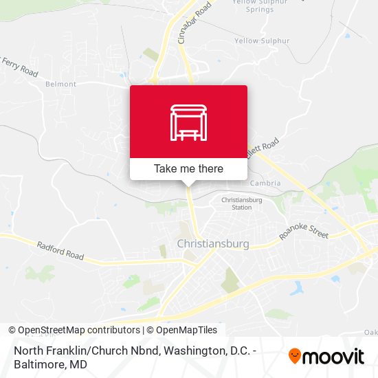 Mapa de North Franklin/Church Nbnd