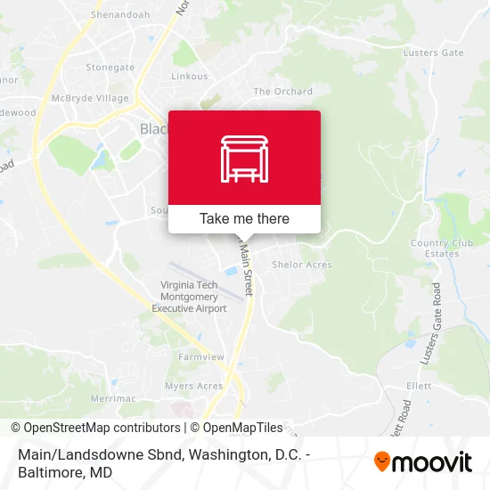 Main/Landsdowne Sbnd map