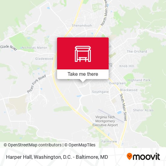 Harper Hall map