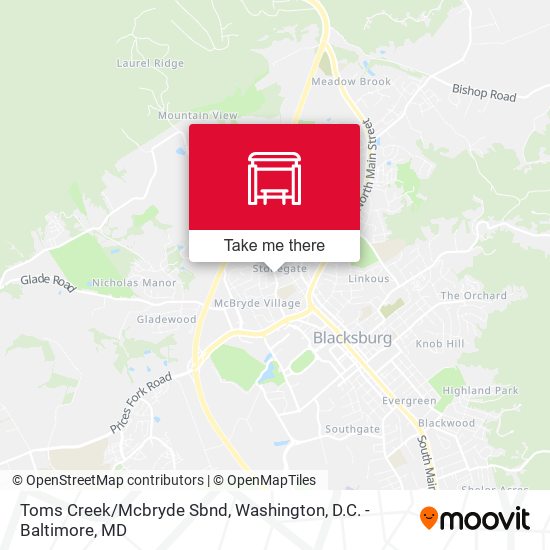 Toms Creek/Mcbryde Sbnd map