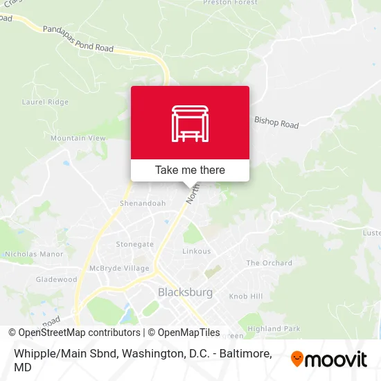 Whipple/Main Sbnd map