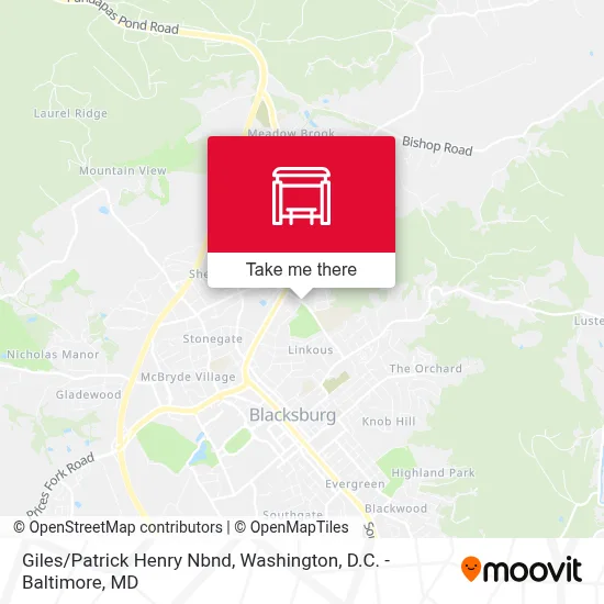 Giles/Patrick Henry Nbnd map