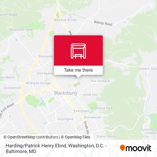 Mapa de Harding/Patrick Henry Ebnd