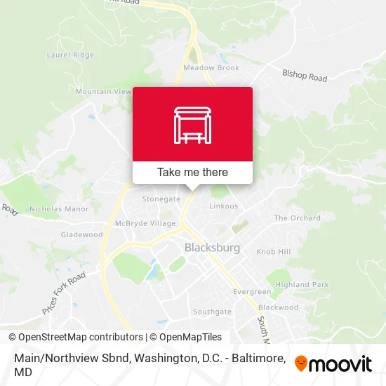 Mapa de Main/Northview Sbnd