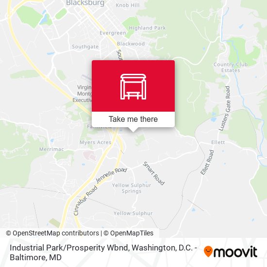 Industrial Park / Prosperity Wbnd map
