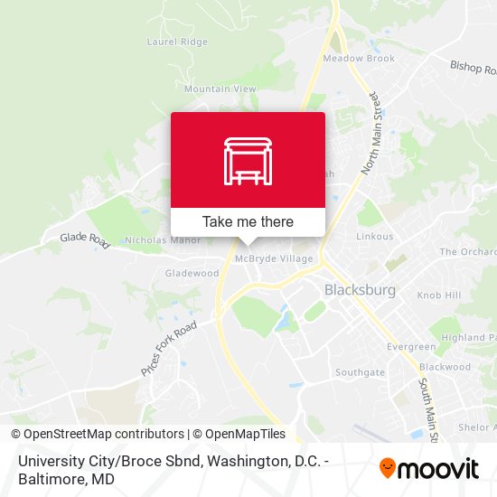 University City/Broce Sbnd map