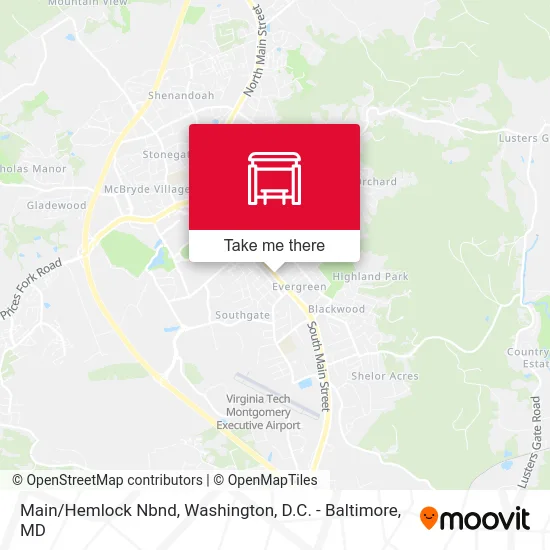 Main/Hemlock Nbnd map