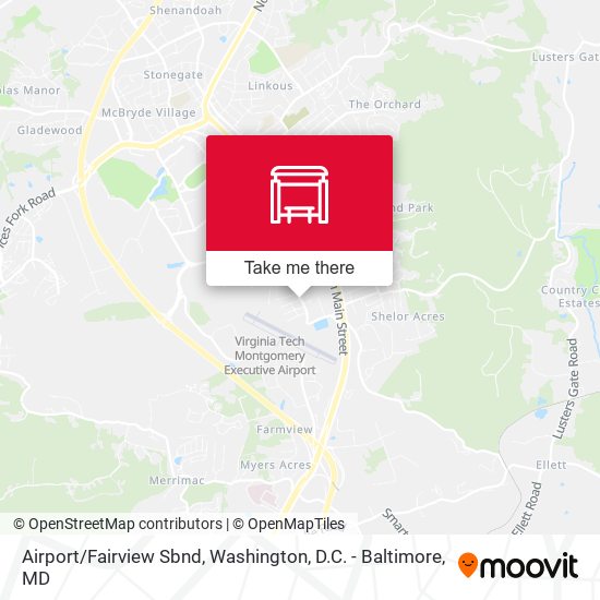Airport/Fairview Sbnd map