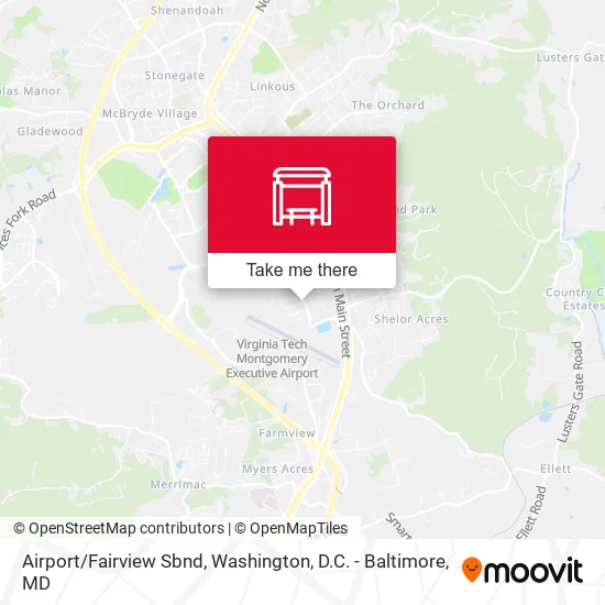 Airport/Fairview Sbnd map