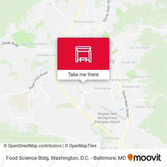Food Science Bldg map