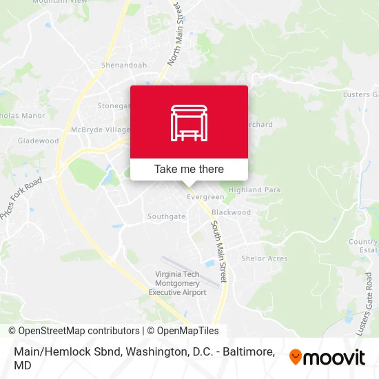 Main/Hemlock Sbnd map