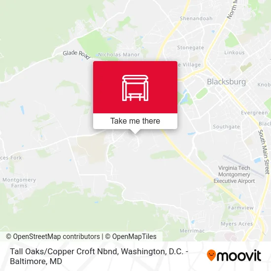 Tall Oaks/Copper Croft Nbnd map
