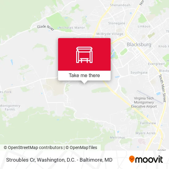 Stroubles Cr map