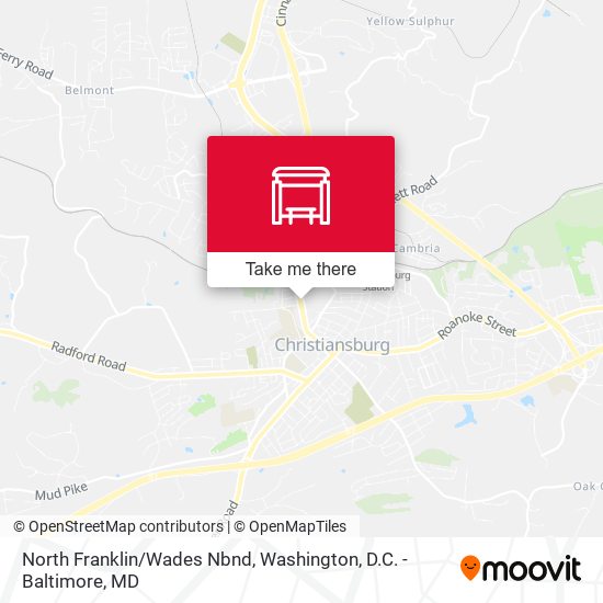 Mapa de North Franklin/Wades Nbnd