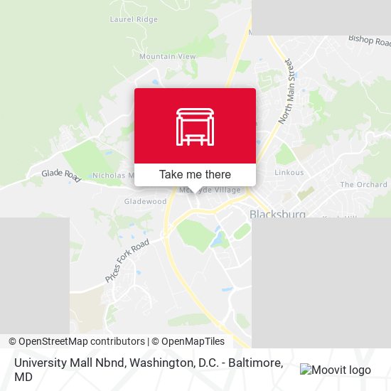Mapa de University Mall Nbnd