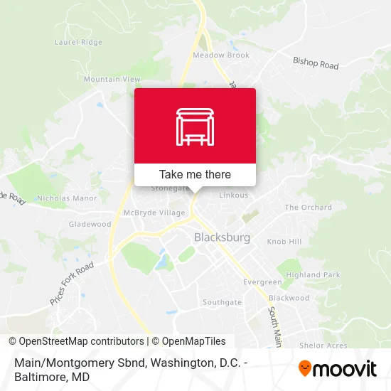 Main/Montgomery Sbnd map