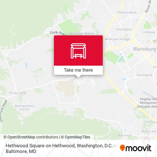 Hethwood Square on Hethwood map
