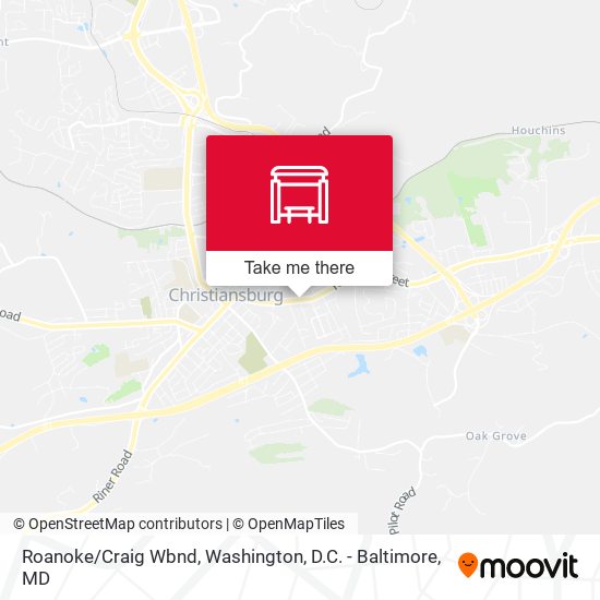 Roanoke/Craig Wbnd map