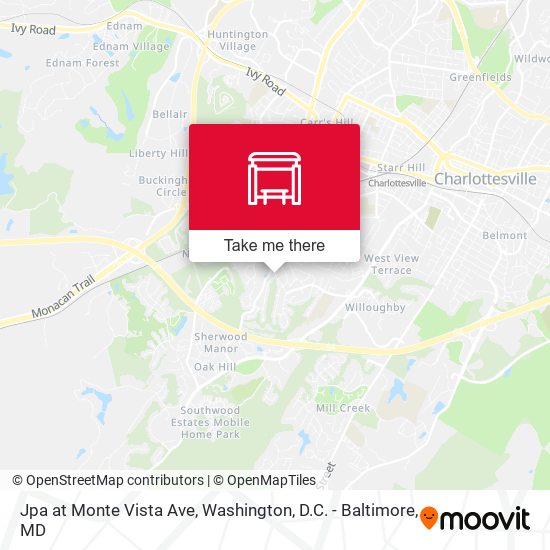 Jpa at Monte Vista Ave map