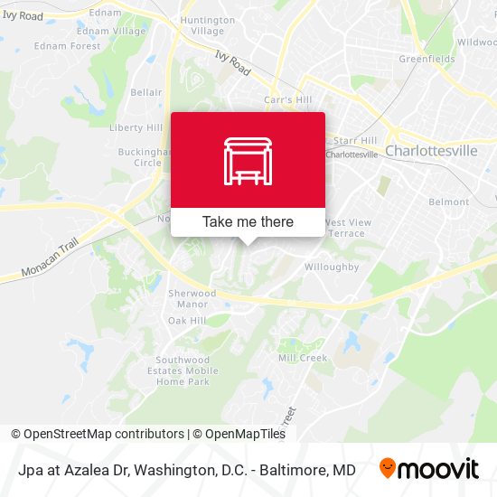 Mapa de Jpa at Azalea Dr