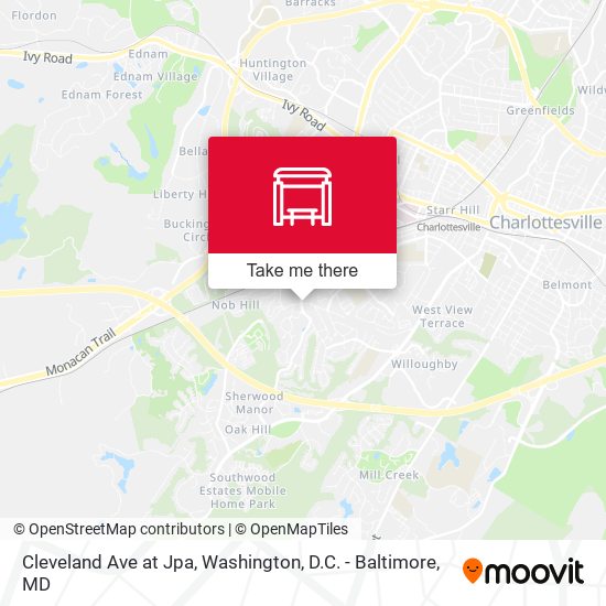 Mapa de Cleveland Ave at Jpa