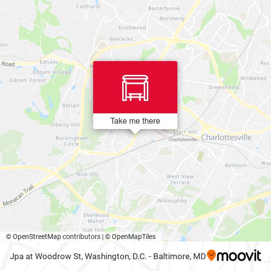 Mapa de Jpa at Woodrow St
