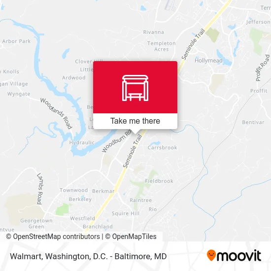Walmart map