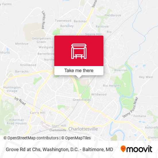 Mapa de Grove Rd at Chs