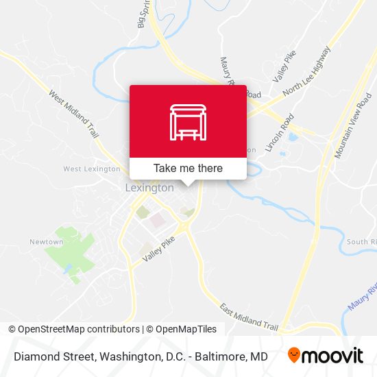 Mapa de Diamond Street