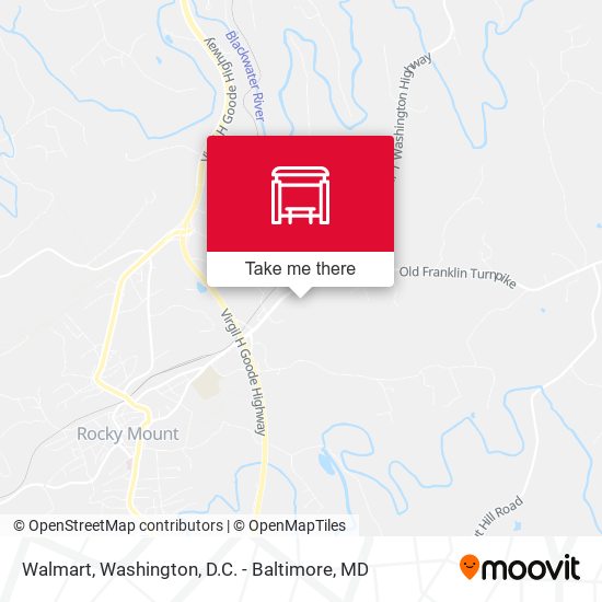 Mapa de Walmart