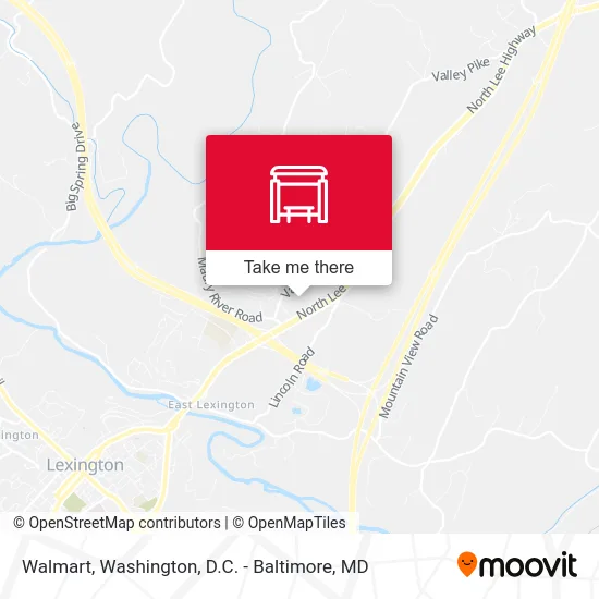 Walmart map