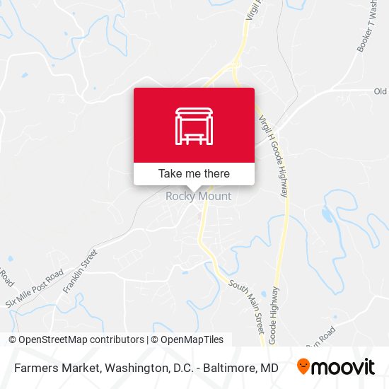Farmers Market map