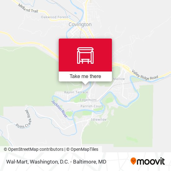 Mapa de Wal-Mart