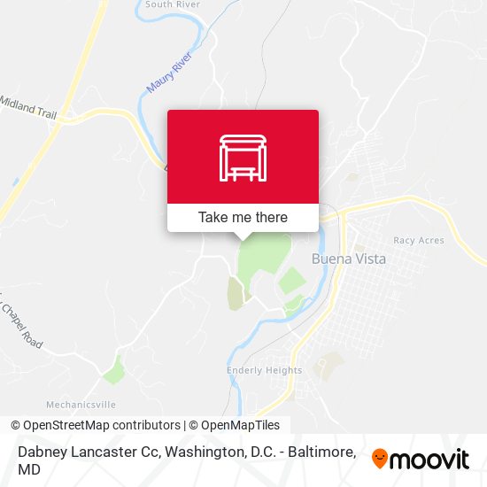 Dabney Lancaster Cc map