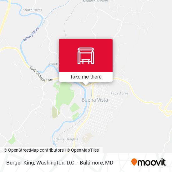 Mapa de Burger King