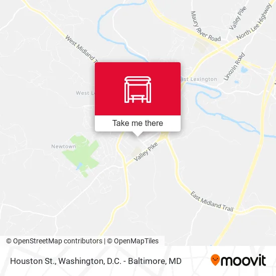 Houston St. map