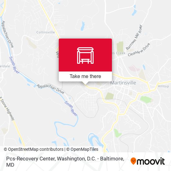 Pcs-Recovery Center map
