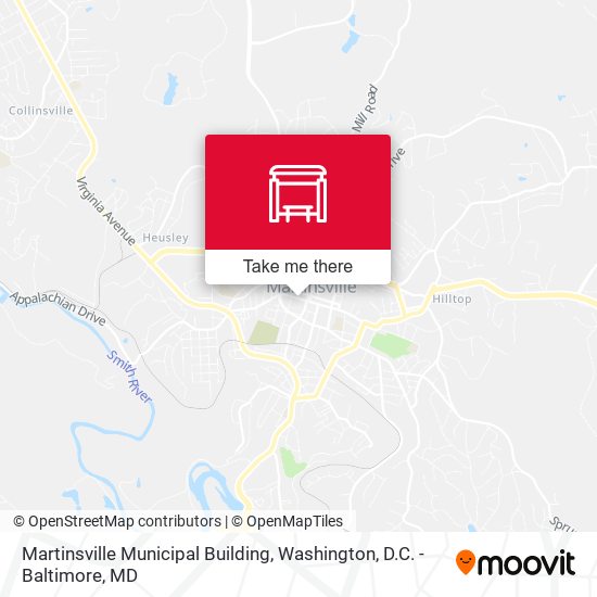 Martinsville Municipal Building map