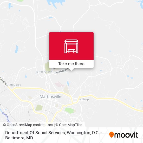Department Of Social Services map
