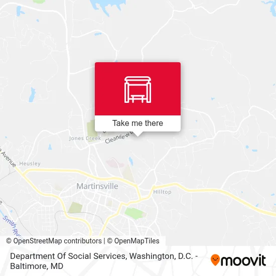 Department Of Social Services map