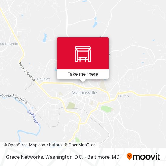 Grace Networks map