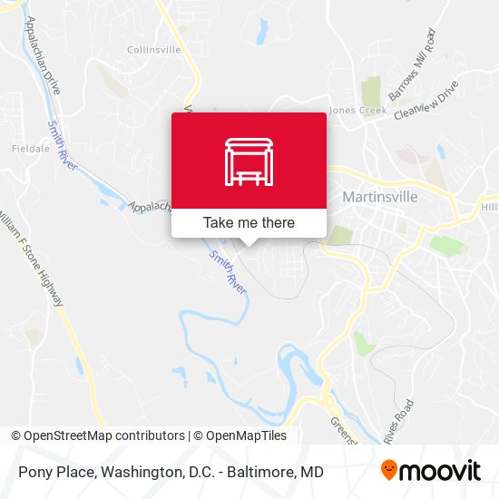 Pony Place map
