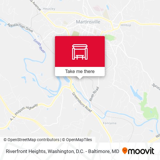 Mapa de Riverfront Heights