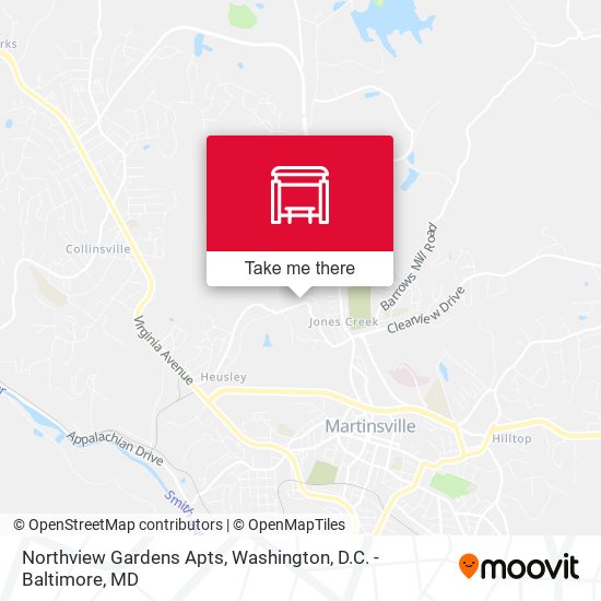 Mapa de Northview Gardens Apts