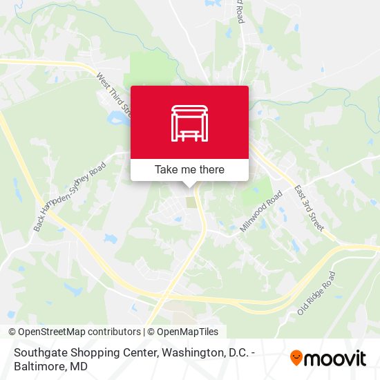 Southgate Shopping Center map