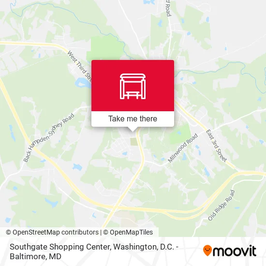 Southgate Shopping Center map