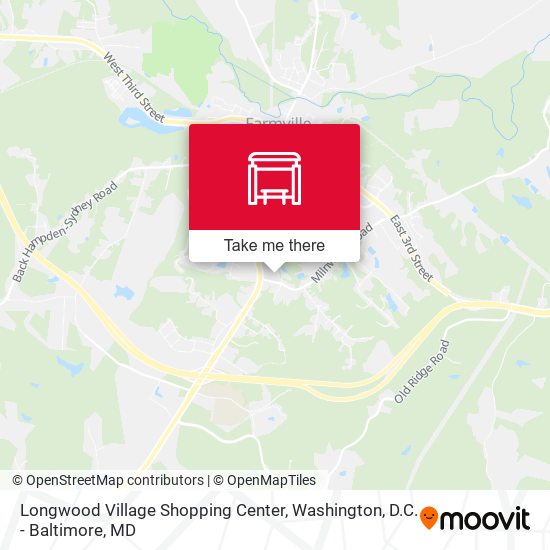 Longwood Village Shopping Center map